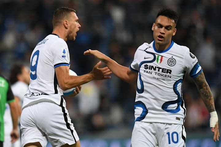 Edin Dzeko, Lautaro Martinez